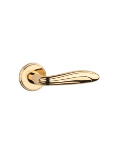 KLAMKA APRILE CATALPA ROZETA RG SLIM 7MM LG - ZŁOTY POLEROWANY 2