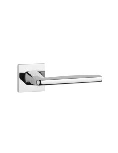 KLAMKA APRILE ERBA ROZETA Q SLIM 7MM CP - CHROM POLEROWANY 2