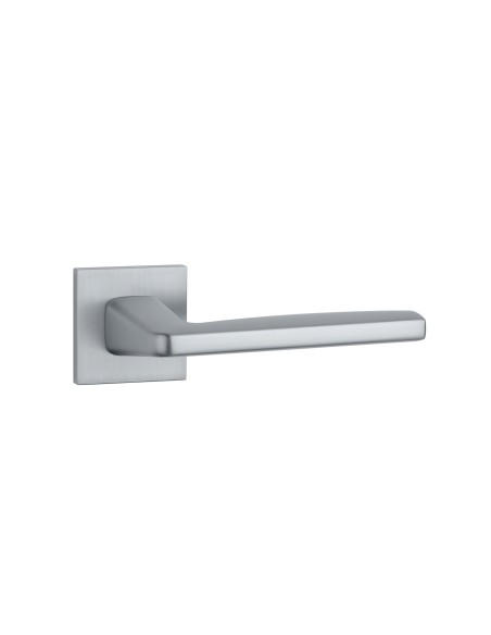 KLAMKA APRILE ERBA ROZETA Q SLIM 7MM MSC - CHROM SATYNOWY