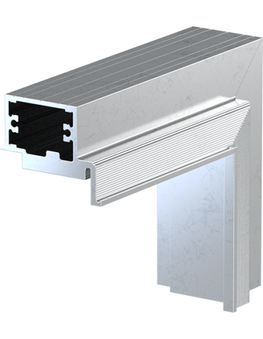 OŚCIEŻNICA – OŚC. ALUMINIOWA HIDE ODWROTNA PRZYLGA – OŚC. HIDE ODWROTNA PRZYLGA – BRAK ALUMINIUM SUROWE - DO MALOWANIA FARBĄ ŚCI