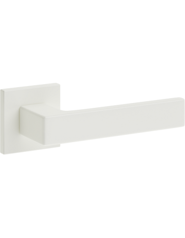 ACCESSORIES – KLAMKA ELEGANTO BIAŁA KWADRAT – ACC_9645