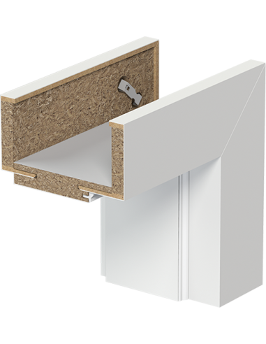 OŚCIEŻNICA – PORTA SYSTEM ELEGANCE (OKL. SYNT.) – PORTA SYSTEM ELEGANCE, ZAKRES N (340-360MM) – LAKIER UV / OKLEINA LAK. PREMIUM