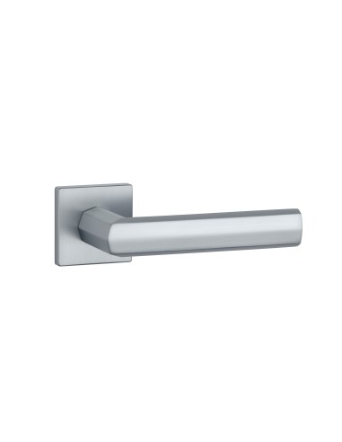 KLAMKA APRILE FRESIA ROZETA Q SLIM 7MM SC - CHROM SATYNOWY