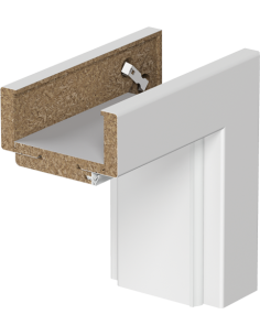 OŚCIEŻNICA – PORTA SYSTEM (LAMINAT PP/ OKLEINA LAKIEROWANA PREMIUM) – PORTA SYSTEM, ZAKRES A (75-95MM) – LAKIER UV / OKLEINA LAK