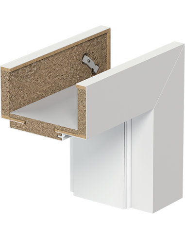 OŚCIEŻNICA – PORTA SYSTEM ELEGANCE (OKL. SYNT.) – PORTA SYSTEM ELEGANCE, ZAKRES K (280-300MM) – LAKIER UV / OKLEINA LAK. PREMIUM