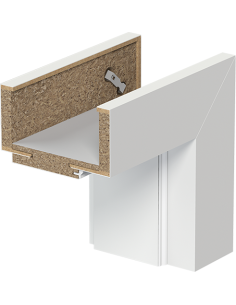 OŚCIEŻNICA – PORTA SYSTEM (LAMINAT PP/ OKLEINA LAKIEROWANA PREMIUM) – PORTA SYSTEM, ZAKRES L (300-320MM) – LAKIER UV / OKLEINA L