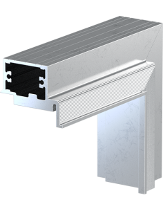 OŚCIEŻNICA – OŚC. ALUMINIOWA HIDE ODWROTNA PRZYLGA – OŚC. HIDE ODWROTNA PRZYLGA – BRAK ALUMINIUM SUROWE - DO MALOWANIA FARBĄ ŚCI