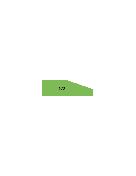 LISTWY DRZWIOWE PROFIL 672 17 × 58 MM