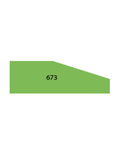 LISTWY DRZWIOWE PROFIL 673 22 × 68 MM