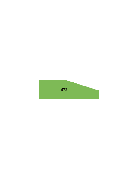 LISTWY DRZWIOWE PROFIL 673 22 × 68 MM