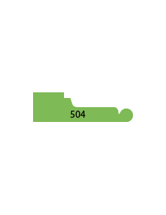 LISTWY DRZWIOWE PROFIL 504 15 × 48 MM