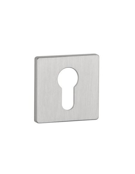 KLAMKA APRILE IRIS ROZETA Q SUPER SLIM 5MM DSC - CHROM SZCZOTKOWANY