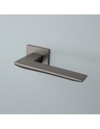 KLAMKA APRILE IRIS ROZETA Q SUPER SLIM 5MM GYM - GRAFIT