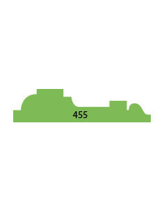 LISTWY ŚCIENNE PROFIL 455 17 × 68 MM