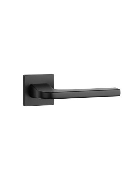 KLAMKA APRILE ISMENA ROZETA Q SLIM 7MM BK - CZARNY MATOWY