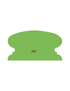 PORĘCZE I LISTWY PODPOROWE PROFIL 591 36 × 65 MM