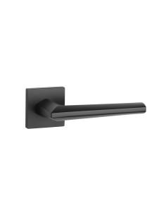 KLAMKA APRILE JASMINA ROZETA Q SLIM 7MM BK - CZARNY MATOWY 2