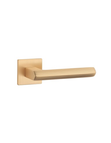 KLAMKA APRILE LARICE ROZETA Q SUPER SLIM 5MM KG - ZŁOTY MATOWY