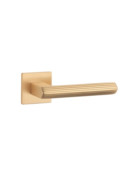 KLAMKA APRILE LARICE ROZETA Q SUPER SLIM 5MM KG - ZŁOTY MATOWY