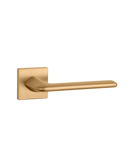KLAMKA APRILE LILA ROZETA Q SLIM 7MM KG - ZŁOTY MATOWY