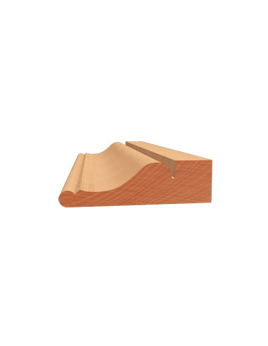 LISTWY DRZWIOWE PROFILOWANE PROFIL 205 22 × 78 MM