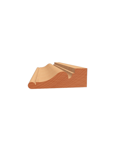 LISTWY DRZWIOWE PROFILOWANE PROFIL 191 22 × 68 MM