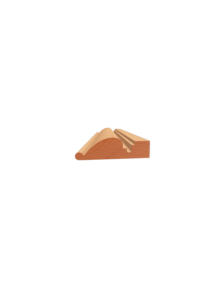 LISTWY DRZWIOWE PROFILOWANE PROFIL 256 16 × 54 MM