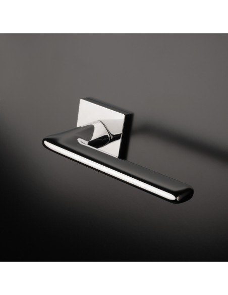 KLAMKA APRILE LILA ROZETA Q SLIM 7MM LC - CHROM POLEROWANY