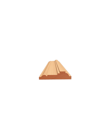 LISTWY ŚCIENNE PROFIL 409 10 × 40 MM
