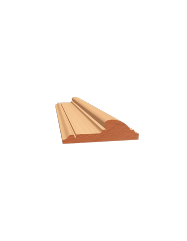 LISTWY ŚCIENNE PROFIL 438 16 × 58 MM