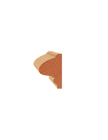 LISTWY ŚCIENNE PROFIL 838 45 × 68 MM