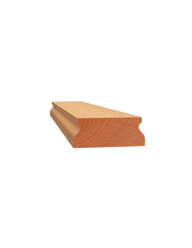 LISTWY GŁADKIE PROFIL 500 22 × 55 MM