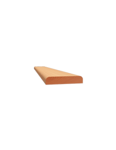 LISTWY PŁASKIE DWUSTRONNIE ZAOKRĄGLONE PROFIL 700 06 × 30 MM 2