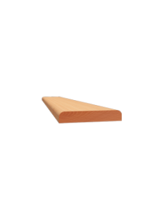 LISTWY PŁASKIE DWUSTRONNIE ZAOKRĄGLONE PROFIL 702 06 × 35 MM 2
