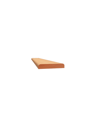 LISTWY PŁASKIE DWUSTRONNIE ZAOKRĄGLONE PROFIL 702 06 × 35 MM