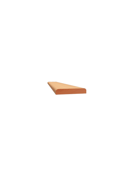 LISTWY PŁASKIE DWUSTRONNIE ZAOKRĄGLONE PROFIL 702 06 × 35 MM