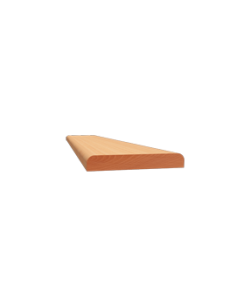 LISTWY PŁASKIE DWUSTRONNIE ZAOKRĄGLONE PROFIL 708 06 × 40 MM 2