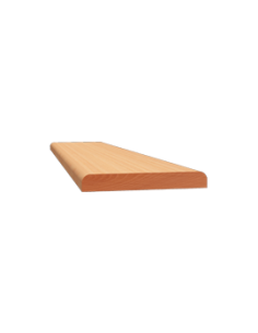 LISTWY PŁASKIE DWUSTRONNIE ZAOKRĄGLONE PROFIL 718 06 × 45 MM 2
