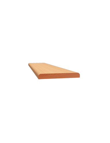 LISTWY PŁASKIE DWUSTRONNIE ZAOKRĄGLONE PROFIL 704 06 × 50 MM