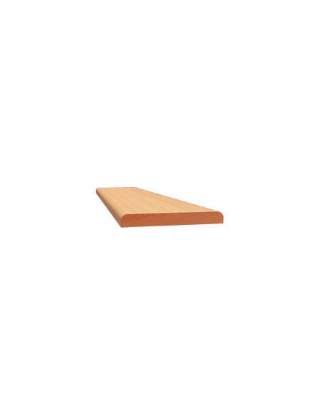 LISTWY PŁASKIE DWUSTRONNIE ZAOKRĄGLONE PROFIL 704 06 × 50 MM