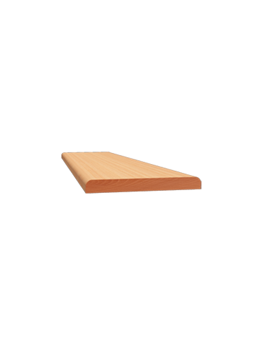 LISTWY PŁASKIE DWUSTRONNIE ZAOKRĄGLONE PROFIL 706 06 × 60 MM