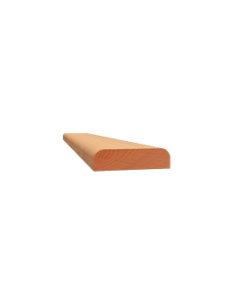 LISTWY PŁASKIE DWUSTRONNIE ZAOKRĄGLONE PROFIL 652 08 × 30 MM 2