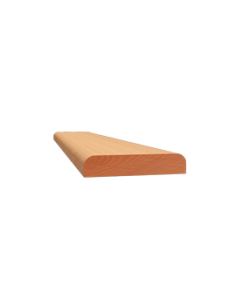 LISTWY PŁASKIE DWUSTRONNIE ZAOKRĄGLONE PROFIL 656 08 × 40 MM 2