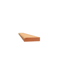 LISTWY PŁASKIE JEDNOSTRONNIE ZAOKRĄGLONE PROFIL 698 06 × 25 MM 2