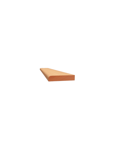 LISTWY PŁASKIE JEDNOSTRONNIE ZAOKRĄGLONE PROFIL 699 06 × 30 MM
