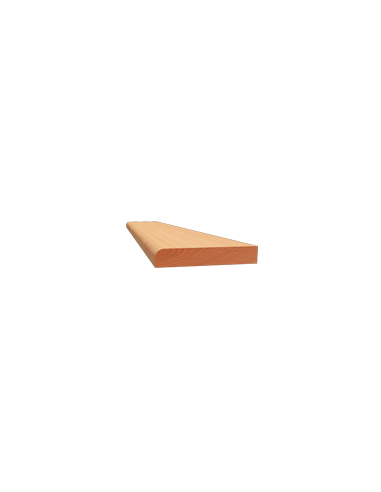 LISTWY PŁASKIE JEDNOSTRONNIE ZAOKRĄGLONE PROFIL 701 06 × 35 MM