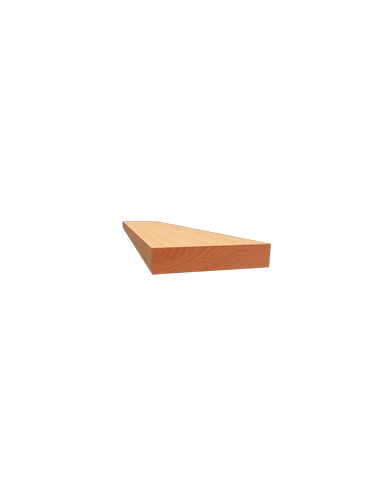 LISTWY PŁASKIE O OSTRYCH KRAWĘDZIACH PROFIL 809 08 × 40 MM