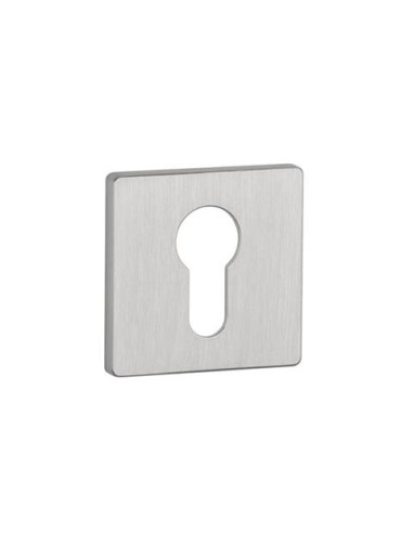 KLAMKA APRILE ALISSO ROZETA Q SUPER SLIM 5MM DSC - CHROM SZCZOTKOWANY