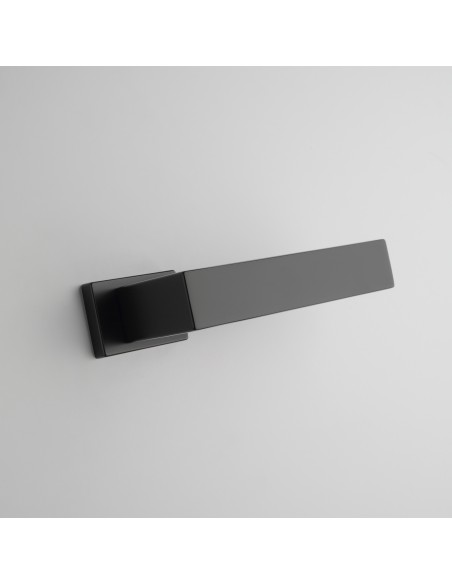 KLAMKA APRILE PINA ROZETA RT SLIM 7MM BK - CZARNY MATOWY