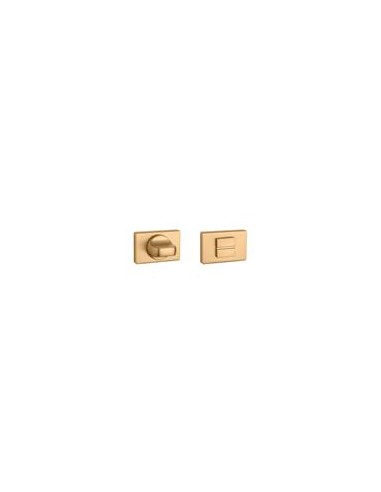 KLAMKA APRILE BRISA ROZETA RTH SLIM 7MM KG - ZŁOTY MATOWY